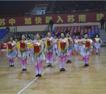 開(kāi)幕式點(diǎn)花燈舞蹈表演